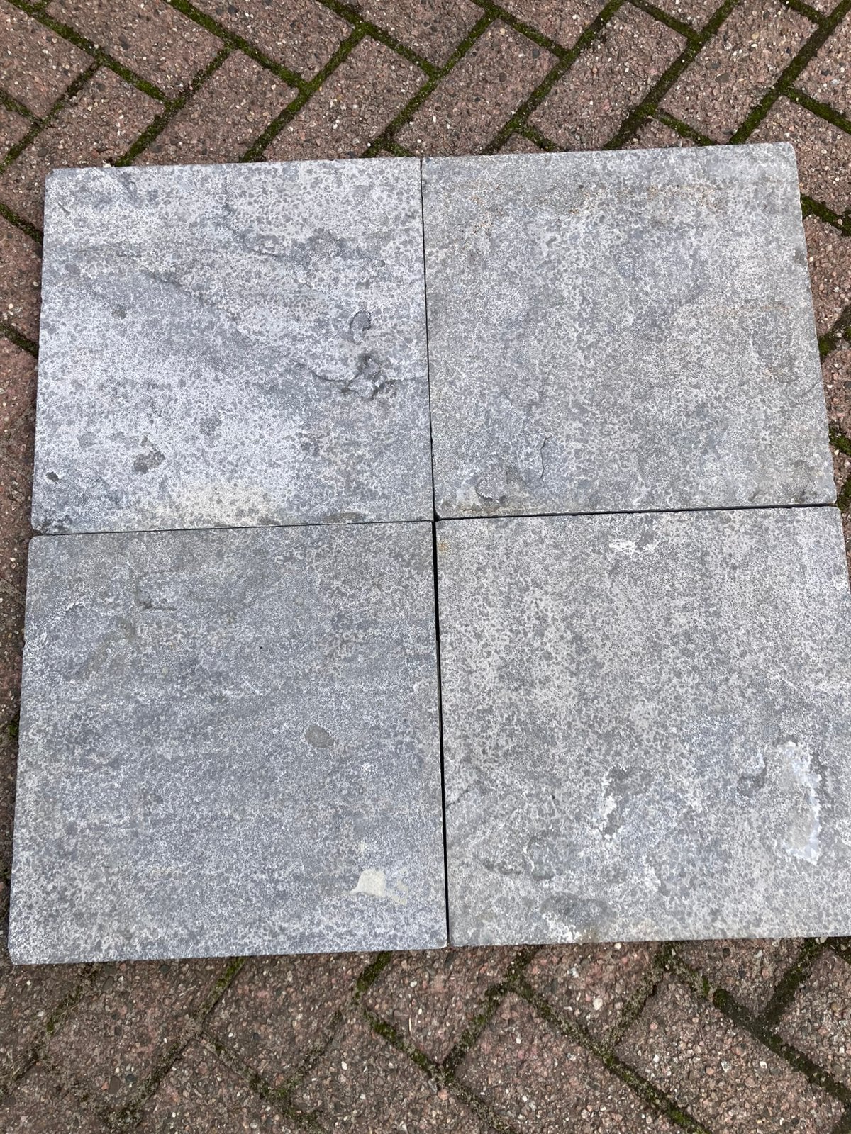Natuursteen Tegels, Ophalen, Gebruikt, Natuursteen, Terrastegels