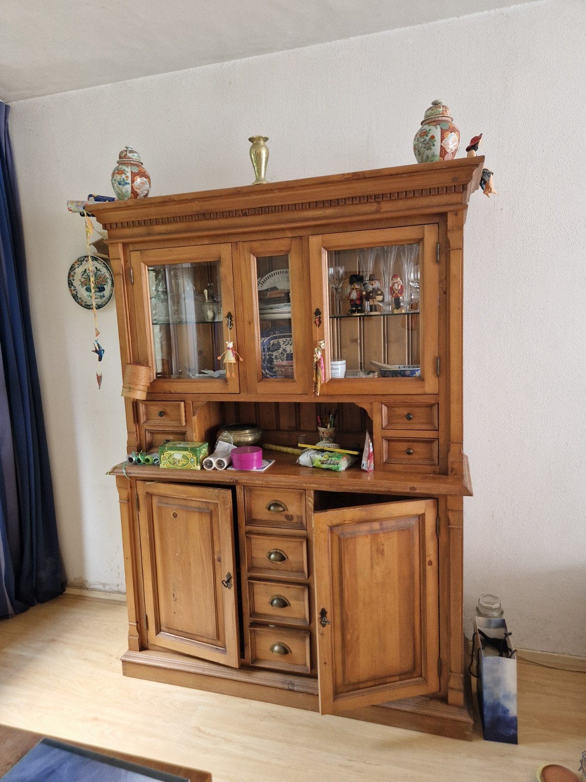 buffetkast, Ophalen, Gebruikt, 200 cm of meer, Eikenhout
