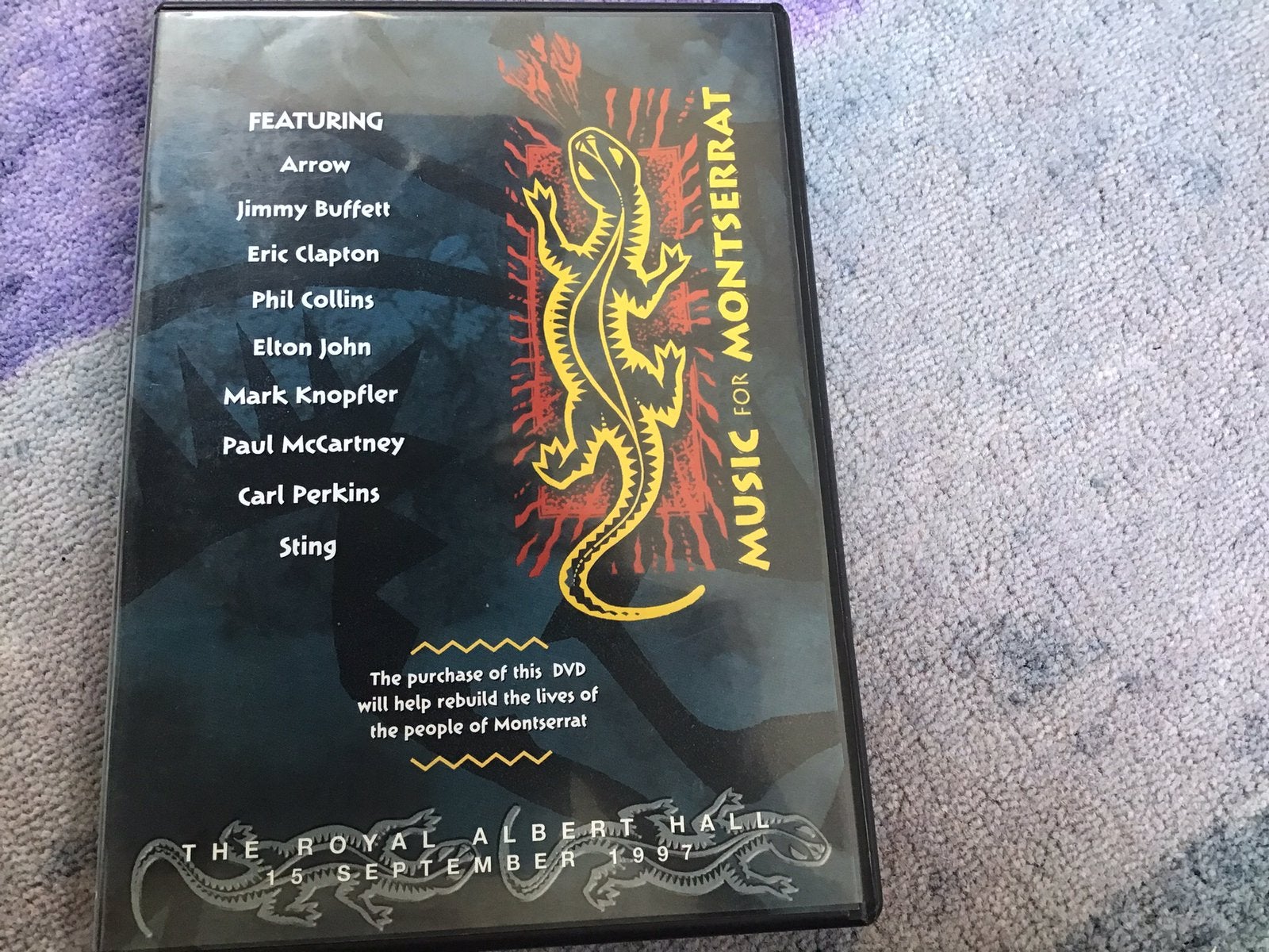 Music for Montserat.  Diverse artiesten. DVD, Alle leeftijden, Ophalen of Verzenden, Zo goed als nieuw