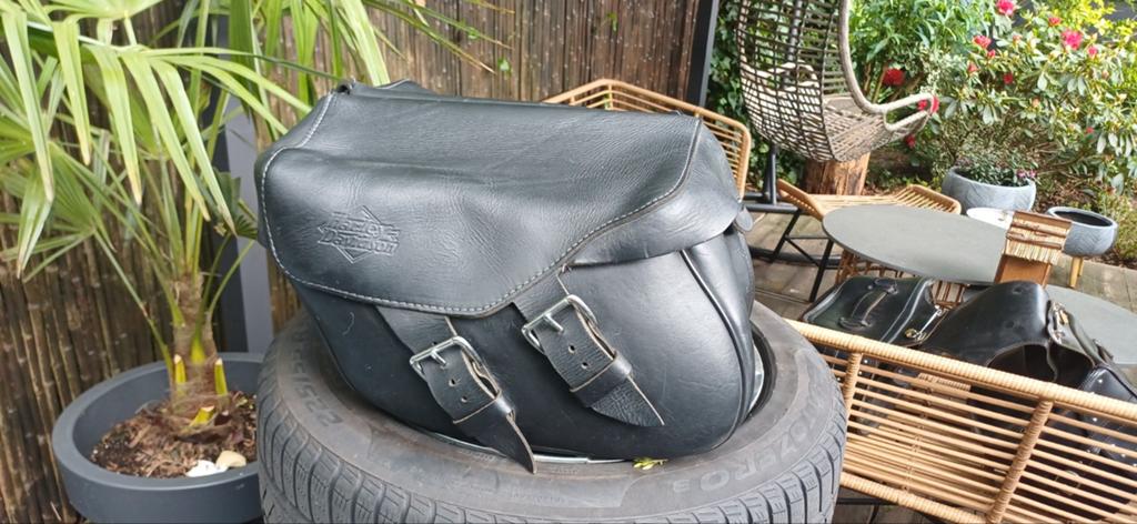 Tassenset Harley fatboy 2004, Ophalen of Verzenden