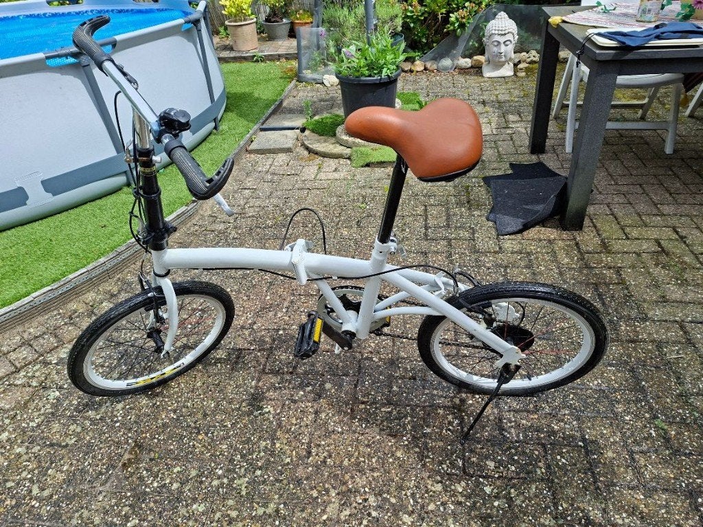 vouwfiets, Ophalen, Gebruikt, Velgrem, 16 tot 18 inch
