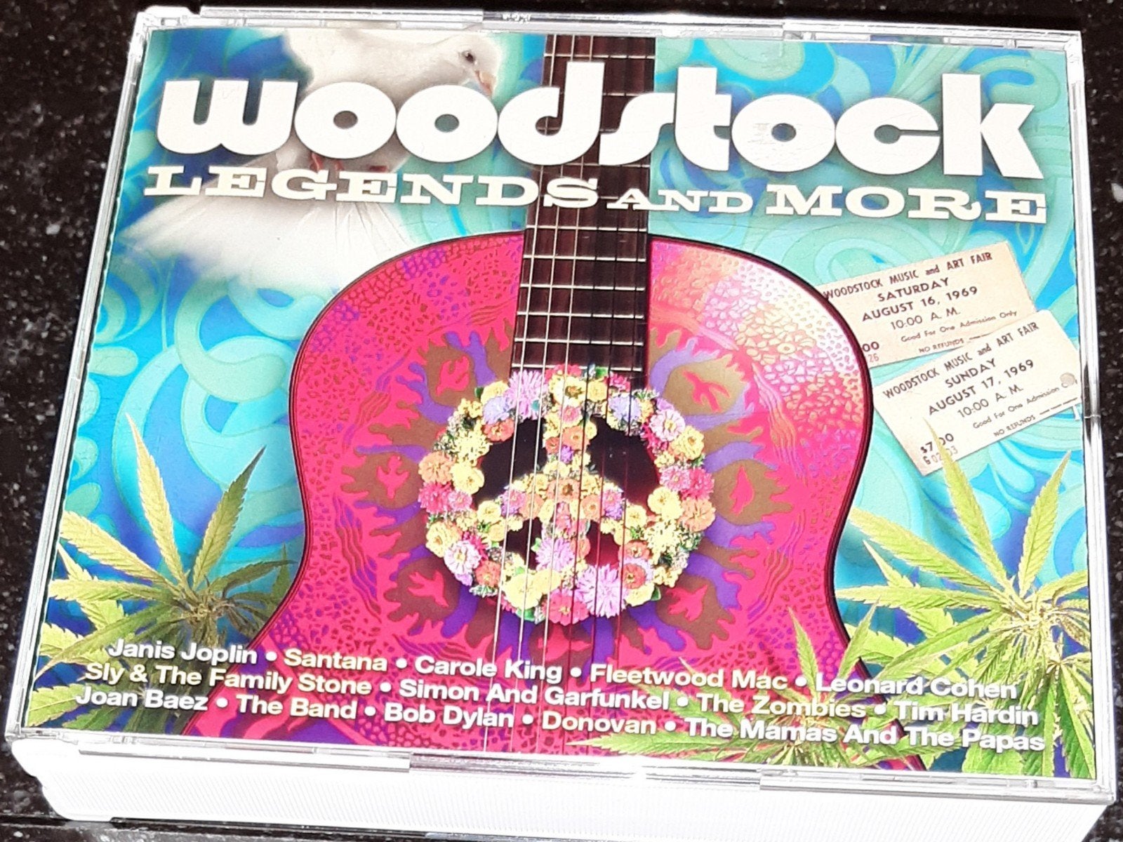 Woodstock legends and more 3cdbox, Ophalen of Verzenden, Zo goed als nieuw, Pop, Boxset
