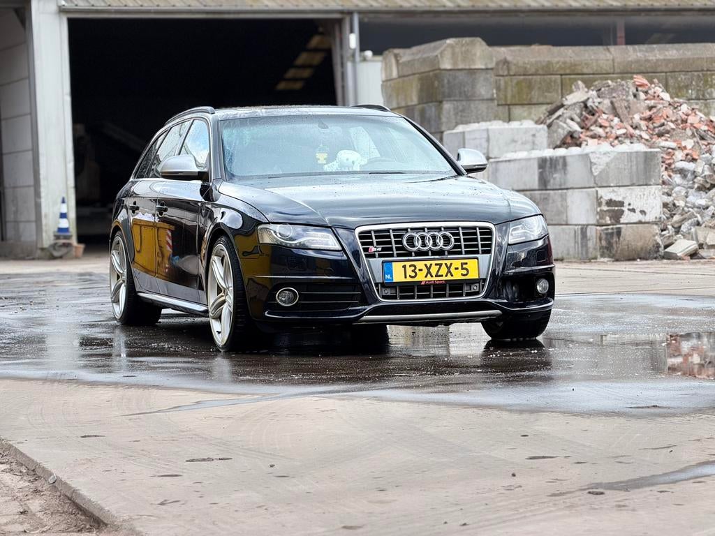Audi S4 3.0 Tfsi 245KW Avant Quattro AUT 2009 Zwart, Auto's, Audi, Automaat, Traction-control, Zwart, 2995 cc