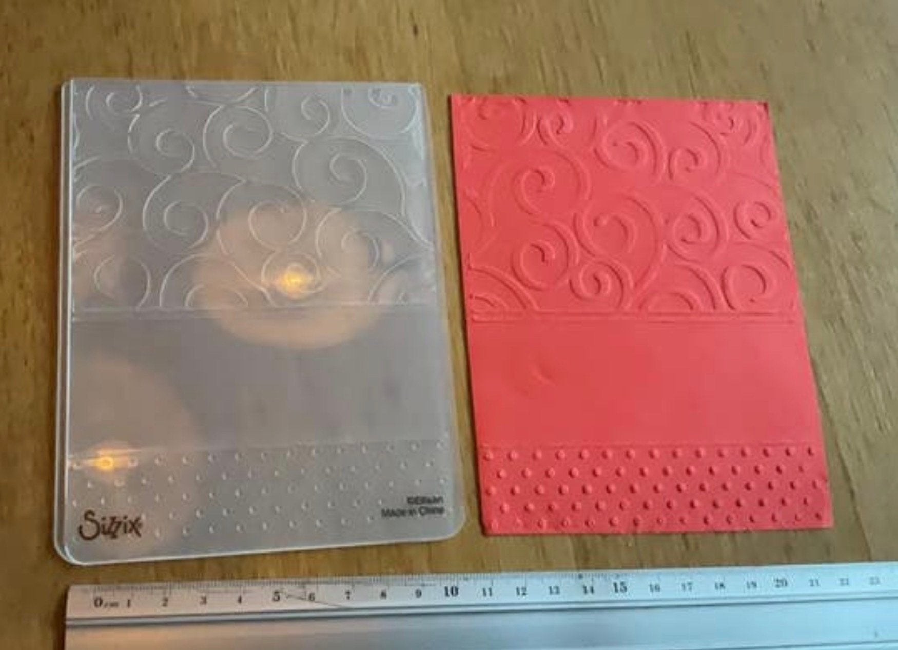 Embossingmal 10x15 cm E181, Ophalen of Verzenden, Zo goed als nieuw, Pons of Mal