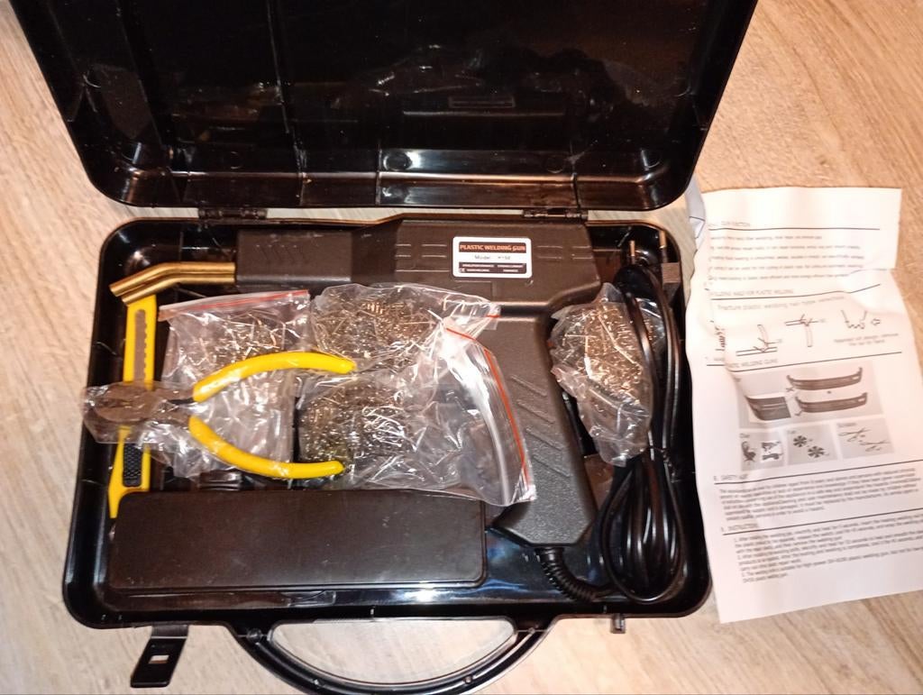 Plastic welding gun set, Ophalen of Verzenden