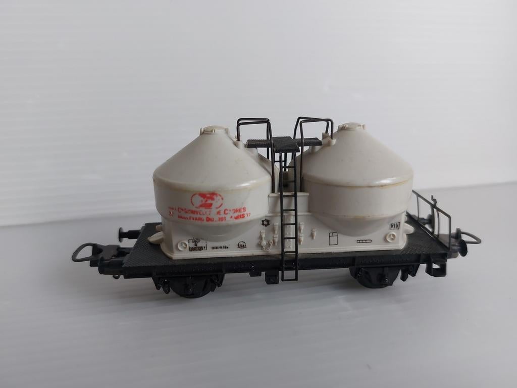 Lima H0 silo wagon cement transport, Gebruikt, Gelijkstroom, Wagon, Ophalen of Verzenden