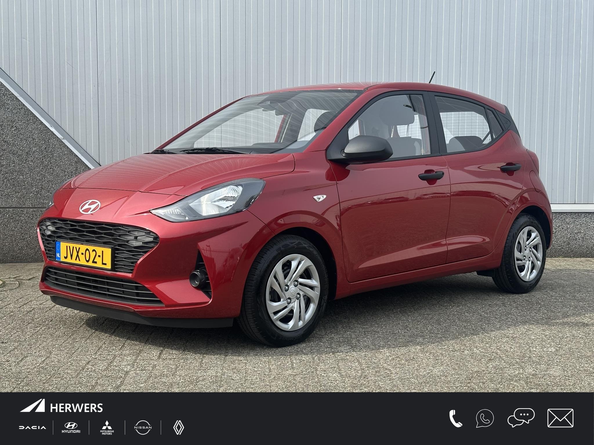 Hyundai i10 1.0 Comfort / Apple Carplay/Android Auto / audio, Voorwielaandrijving, Stof, Euro 6, 899 kg