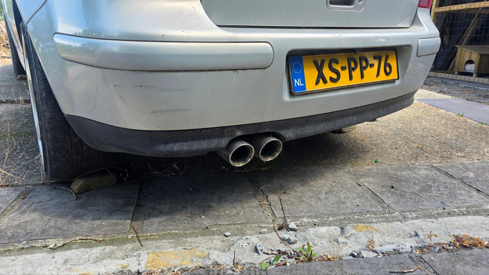 Miltek demper met downpipe voor Golf 4, Leon 1M, Audi A3, Auto-onderdelen, Uitlaatsystemen, Ophalen of Verzenden, Gebruikt, Seat
