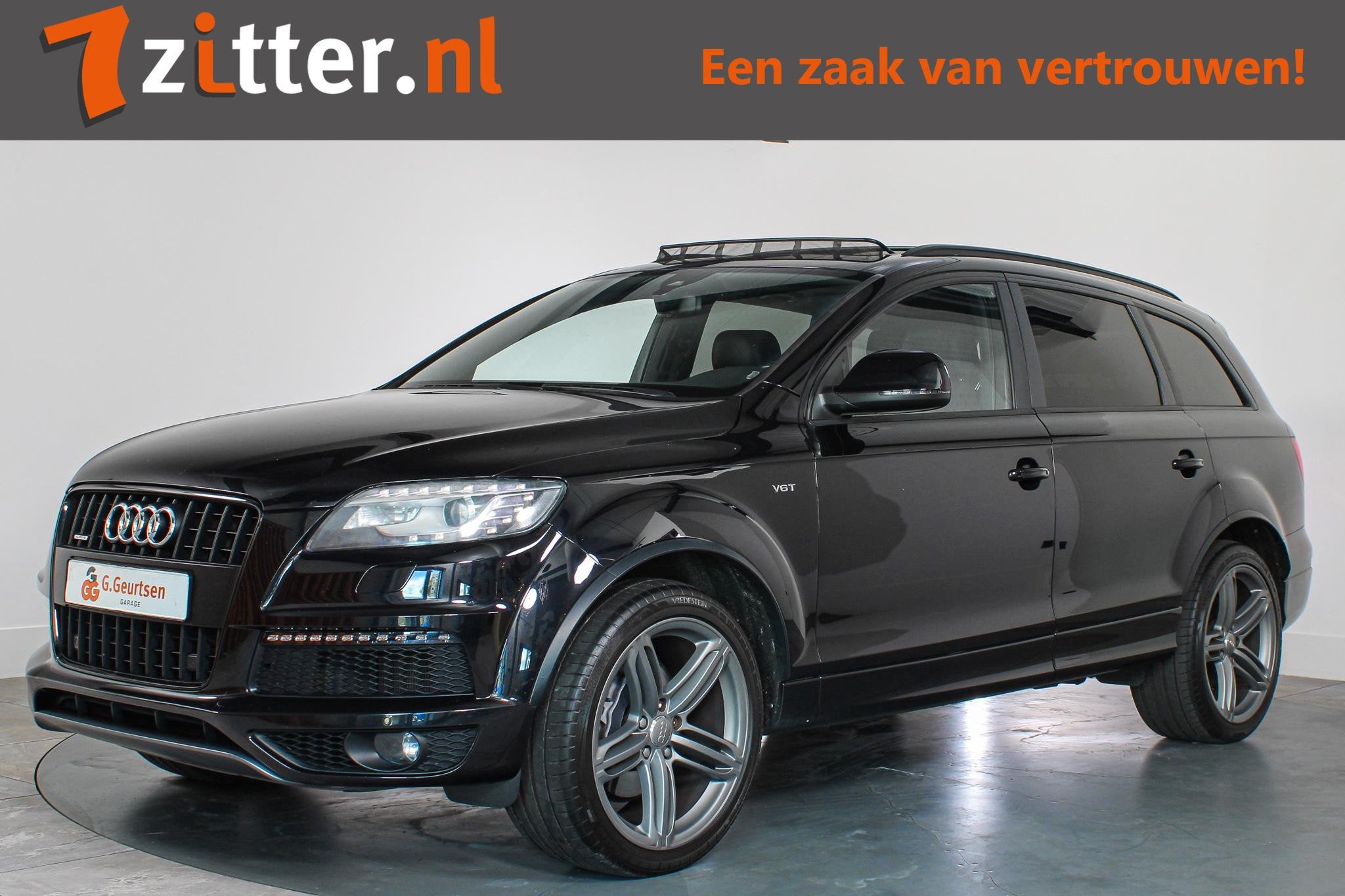 Audi Q7 3.0 TFSI quattro Pro Line S 5+2 Panoramadak, ACC, Lu, Auto's, Audi, Automaat, Euro 5, Gebruikt, Zwart