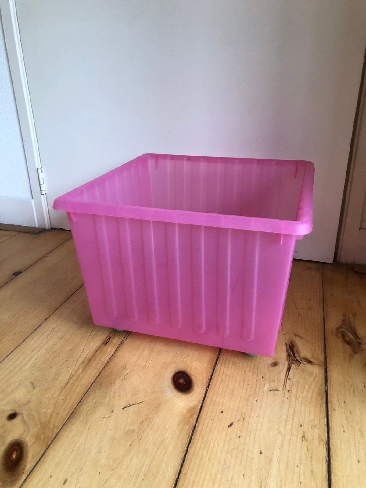 Opbergbox op wielen-NIEUW, Doos, Ophalen of Verzenden, Minder dan 40 cm, Nieuw