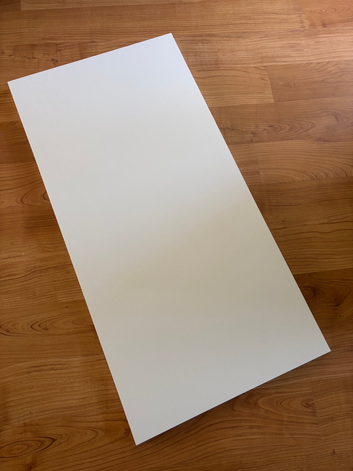 Ikea Lagkapten bureauplank wit 120x60 en 2 poten Adils, Ophalen, 120 cm, Spaanplaat of MDF, Schoolbureau