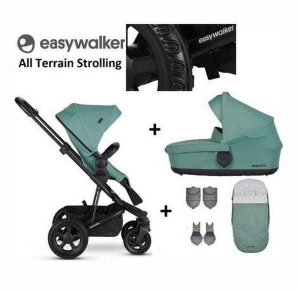 Easywalker Harvey 2 kinderwagen met veel accessoires, Ophalen
