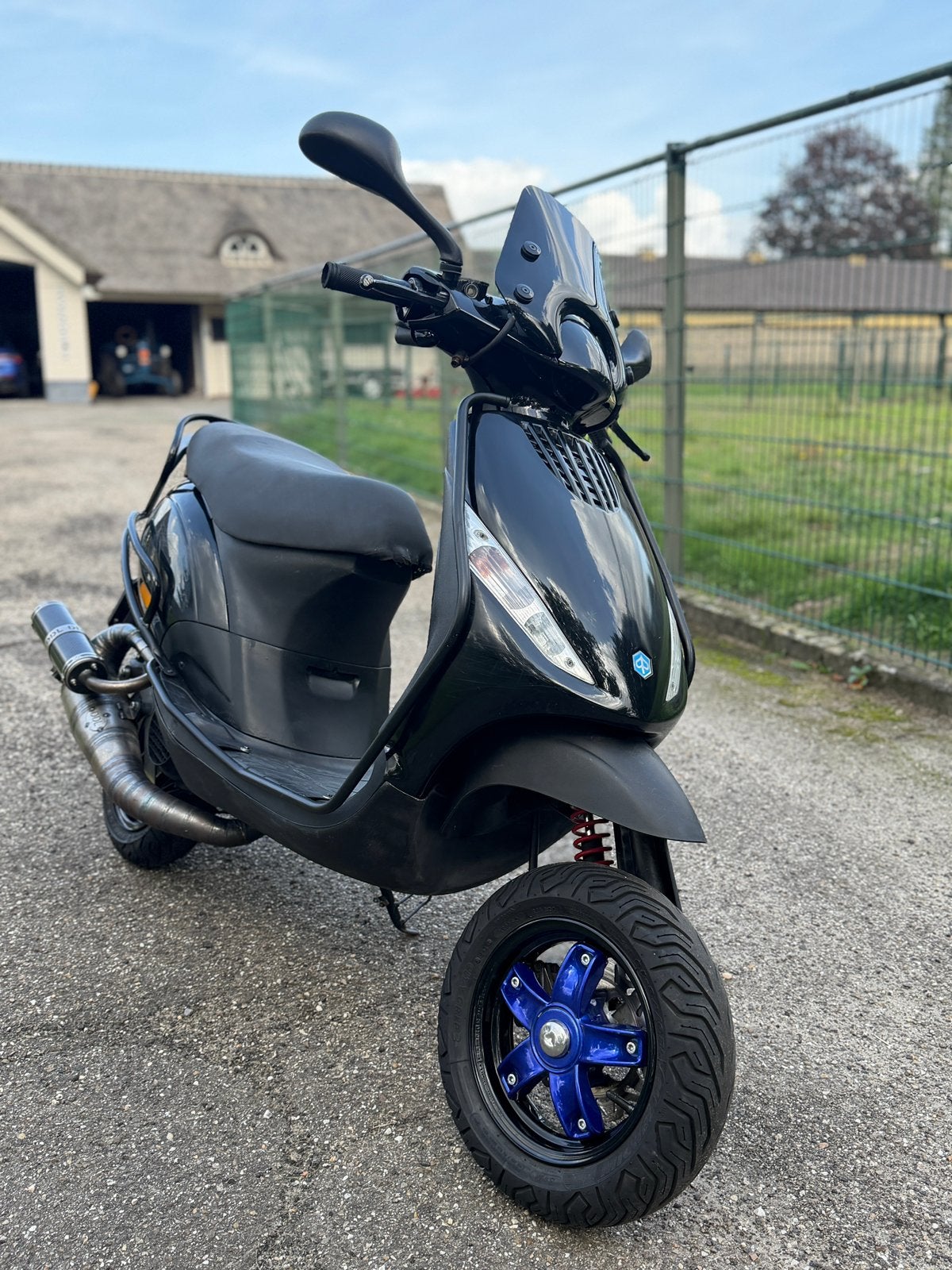 Piaggio Zip 172cc stage 3 BRT 30,7PK, Fietsen en Brommers, Ophalen, Tweetakt, Maximaal 45 km/u, Zip