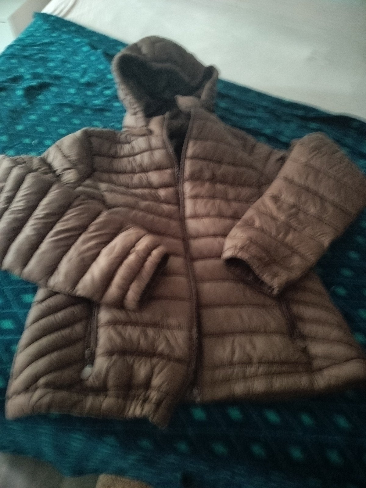 Warme winterjas met imitatiebont, maat M, Kleding | Dames, Jassen | Winter, Ophalen of Verzenden, Zo goed als nieuw, Maat 38/40 (M)