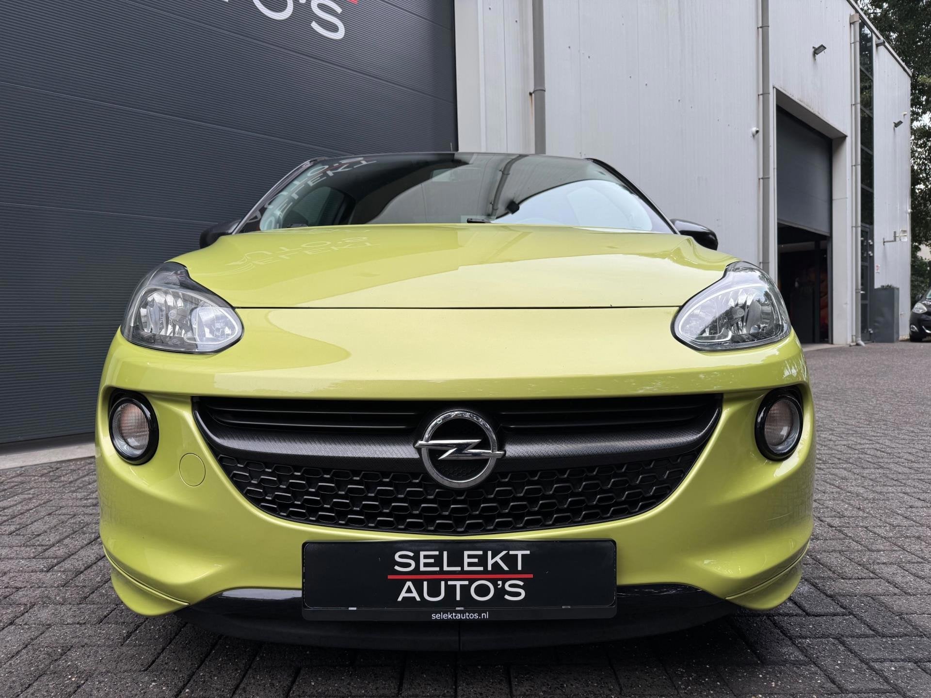 Opel ADAM 1.4 Slam 101 Pk Climate/Cruise/Bluetooth/Leder/17, Gebruikt, Zwart, 4 cilinders, 4 stoelen