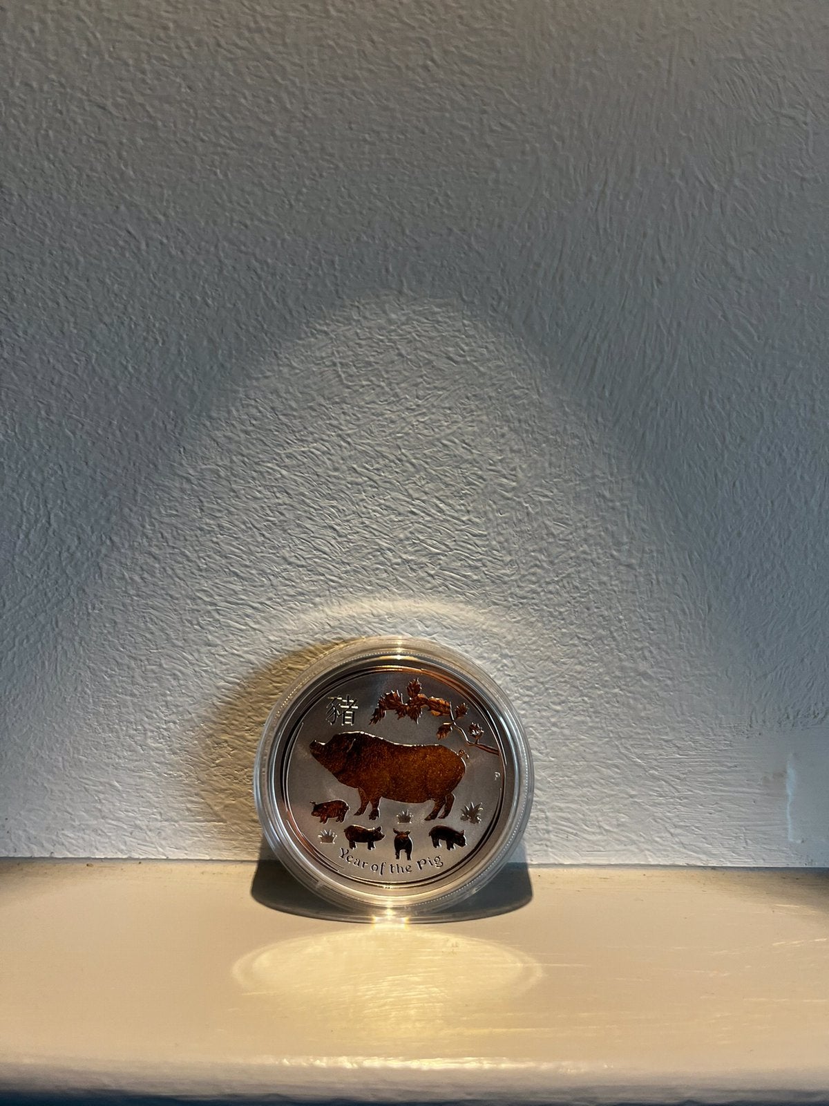 1 oz Lunar pig 2019, Verzenden, Zilver