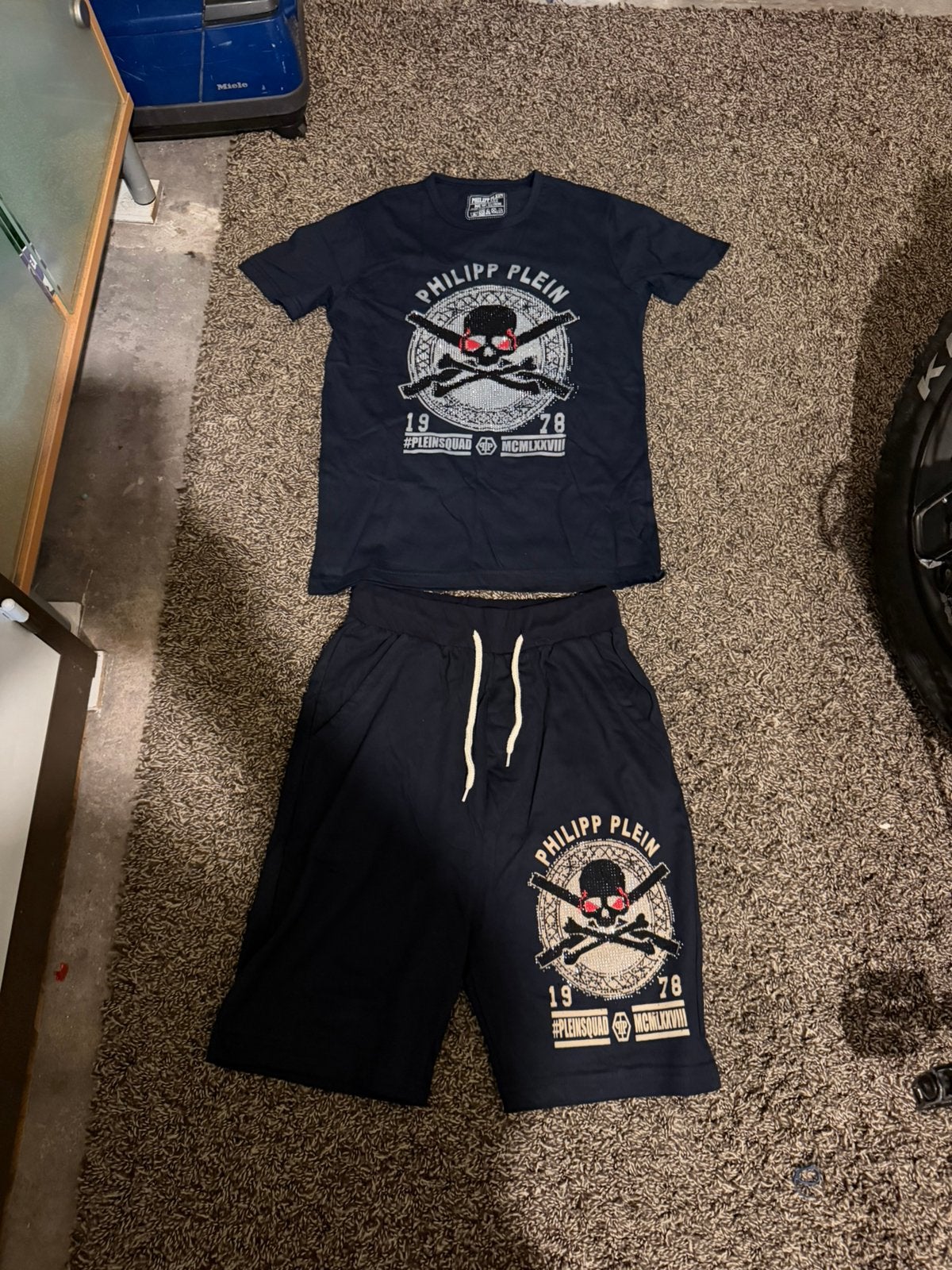 philipp plein T-shirts  en korte broek, Ophalen of Verzenden, Zo goed als nieuw, Phipipp  plein, Jongen