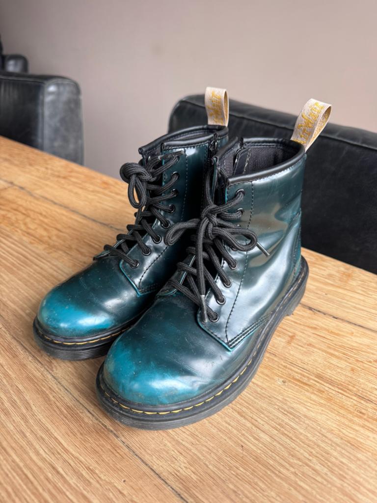 Dr. Martens zwart/groen maat 32, Ophalen of Verzenden, Gebruikt, Jongen of Meisje, Schoenen