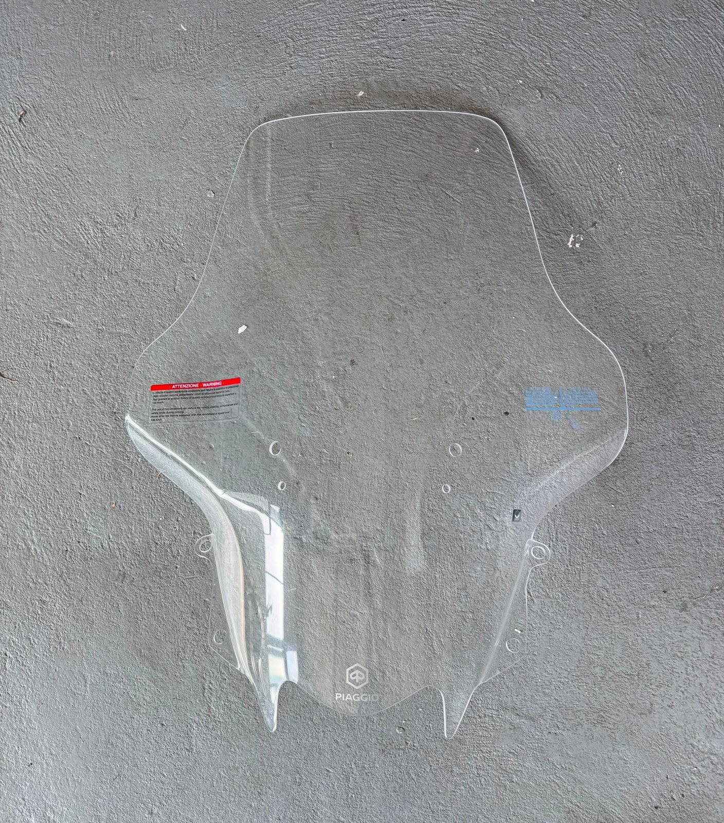 Origineel hoog windscherm piaggio MP3 motor, Ophalen, Nieuw