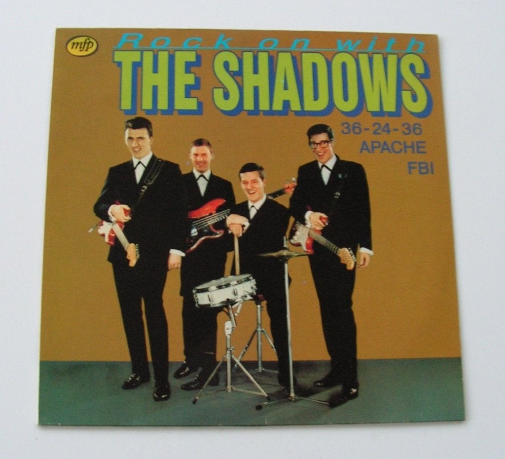 LP Rock On With The Shadows, LP, Rock, Gebruikt, Ophalen of Verzenden