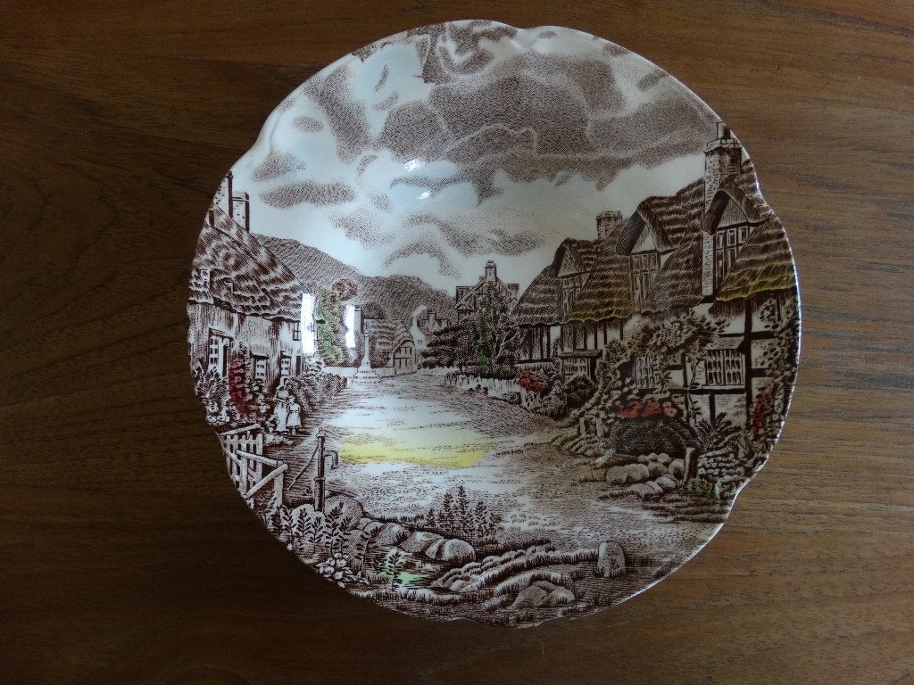 Antiek porseleinen bord, Antiek en Kunst, Ophalen