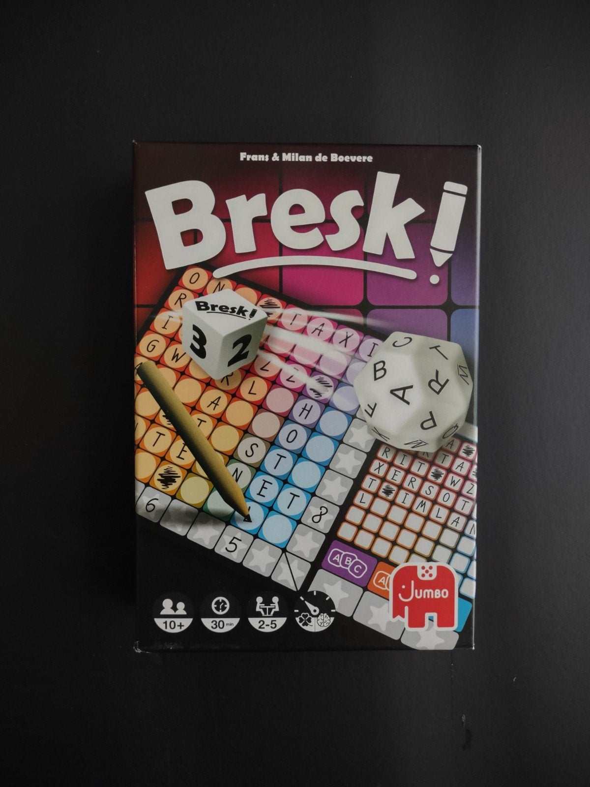 Bresk! - een dobbelspel van Jumbo, Een of twee spelers, Ophalen of Verzenden, Zo goed als nieuw, Jumbo