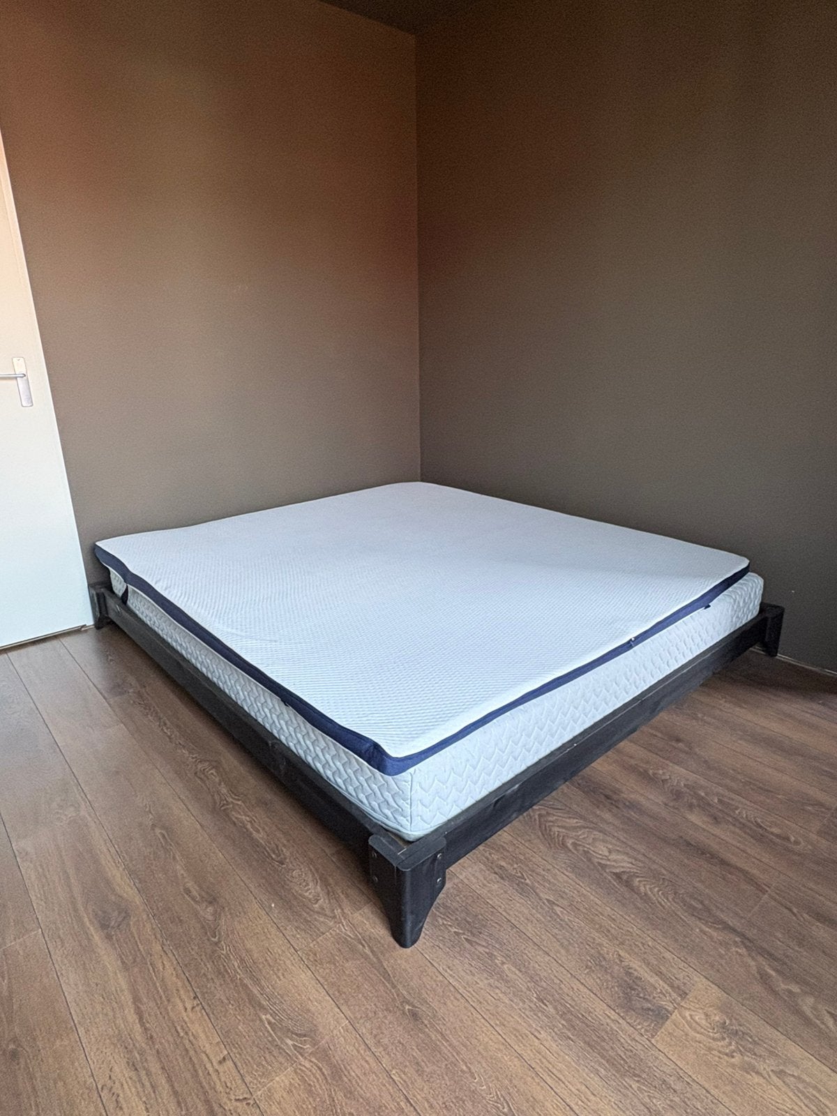 Karup futon bed Elan Zwart, Ophalen, Zwart, Tweepersoons, Zo goed als nieuw