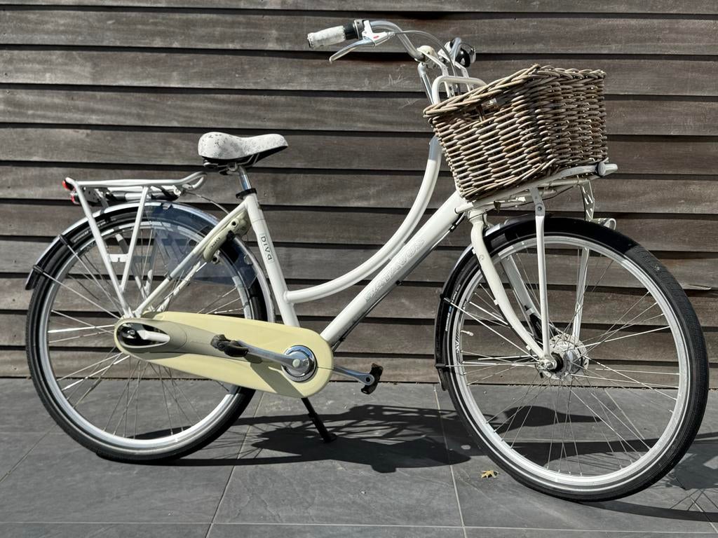 Batavus Diva Meidenfiets - Zeer Nette staat, Fietsen en Brommers, Ophalen, 22 inch, Versnellingen, Zo goed als nieuw