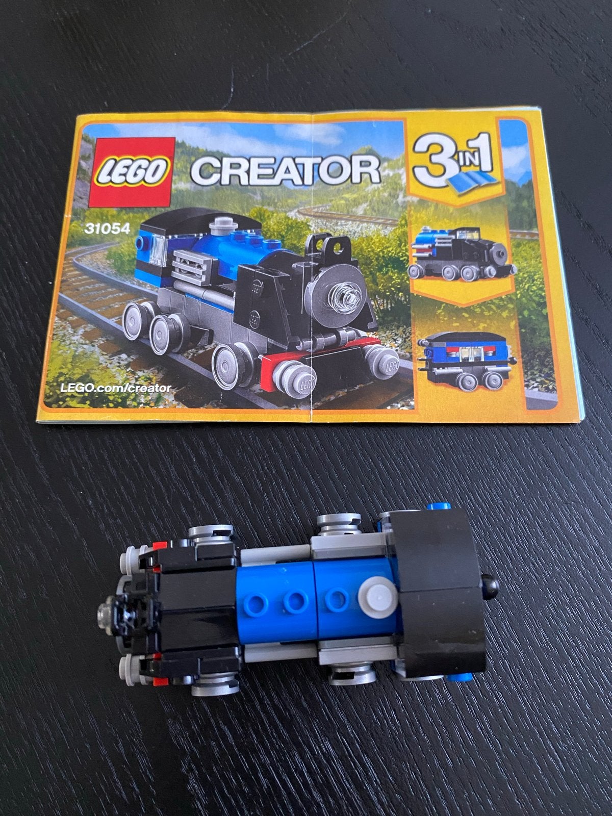 Lego Creator 31054 Blauwe Express Trein 3-in-1, Lego, Ophalen of Verzenden, Zo goed als nieuw, Compleet