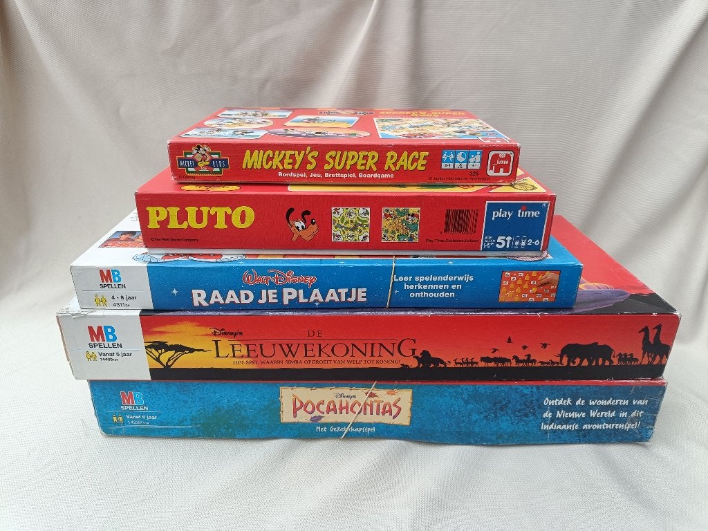 5 oude Disney Spellen, Ophalen of Verzenden, Gebruikt