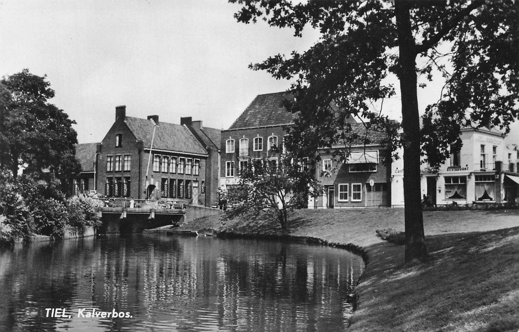 Tiel - Kalverbos (uitgave1966), Ophalen of Verzenden, 1960 tot 1980, Ongelopen, Gelderland