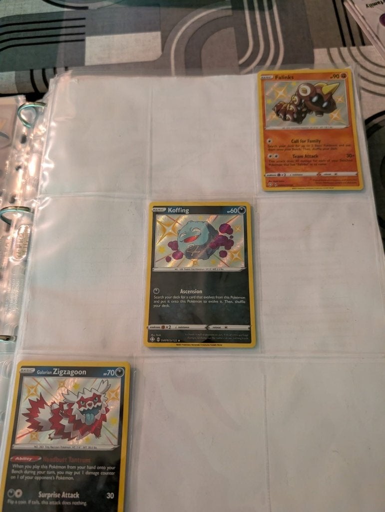 #13 Shining Fates set (niet compleet), Hobby en Vrije tijd, Ophalen of Verzenden, Zo goed als nieuw, Meerdere kaarten, Foil