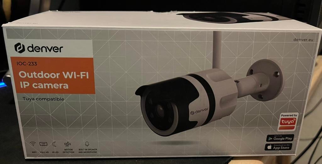 Denver Outdoor Wi-Fi IP camera - nieuw in doos, Ophalen of Verzenden, Nieuw, Buitencamera