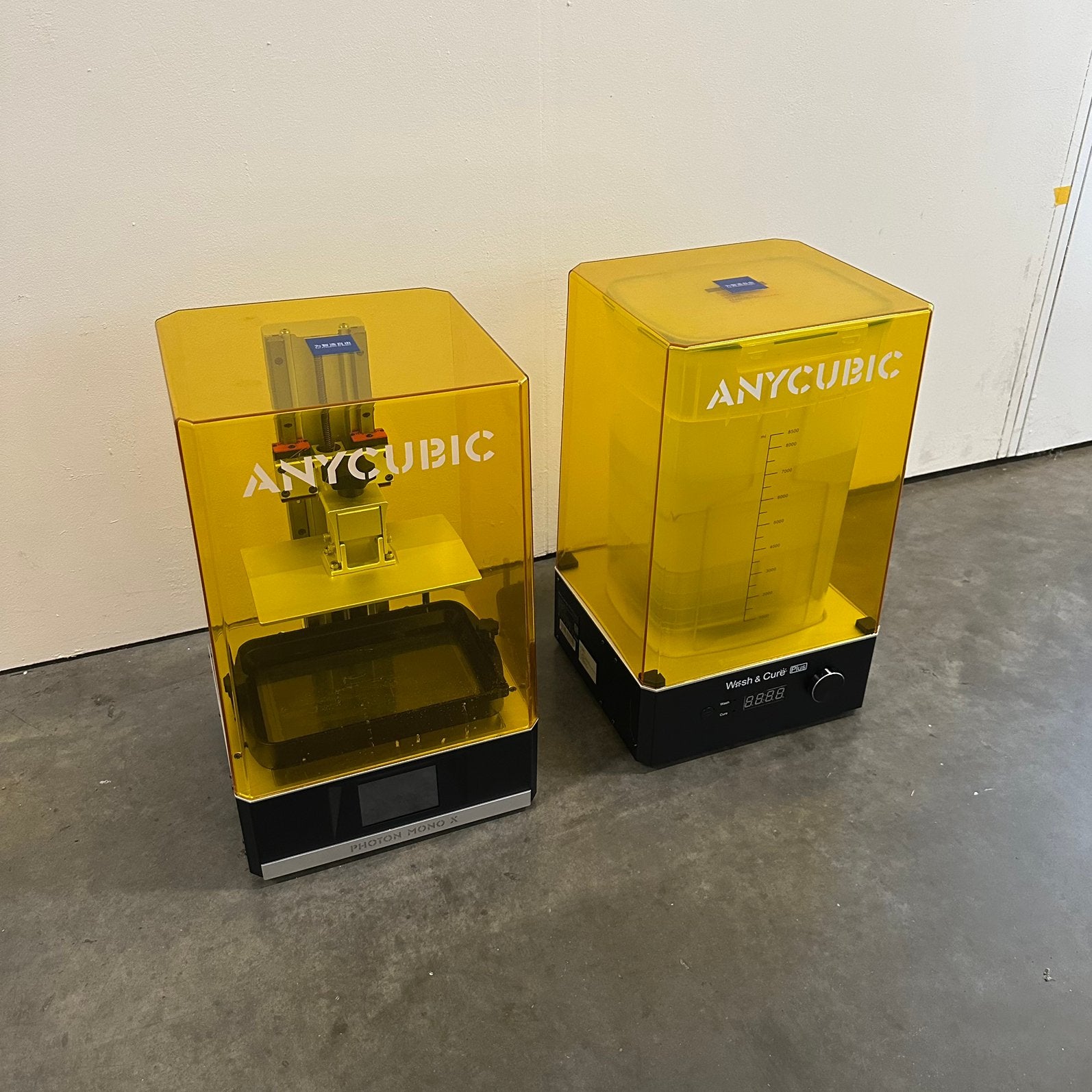 Anycubic Photon Mono X 4K Resin 3D Printer + Wash Cure Plus, Computers en Software, 3D Printers, Ophalen, Gebruikt, Ingebouwde Wi-Fi