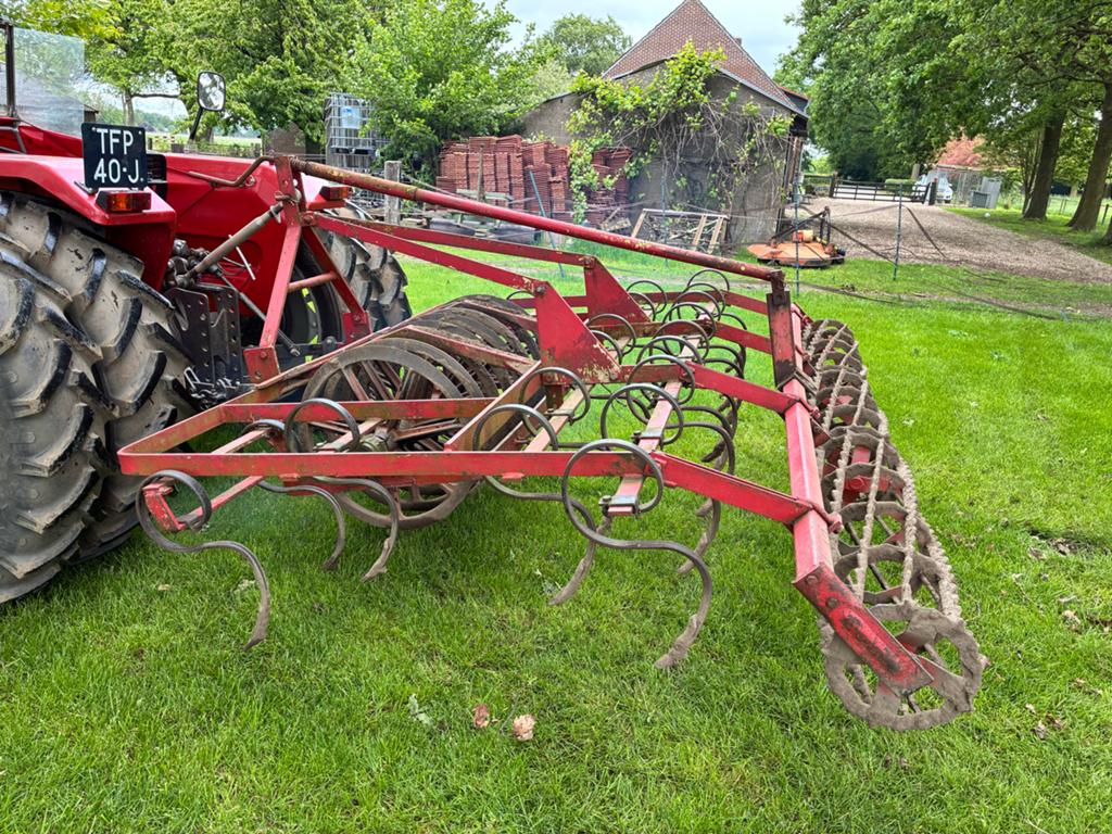 3 mtr triltand cultivator met vorenpakker, Zakelijke goederen, Ophalen, Akkerbouw, Grondbewerking