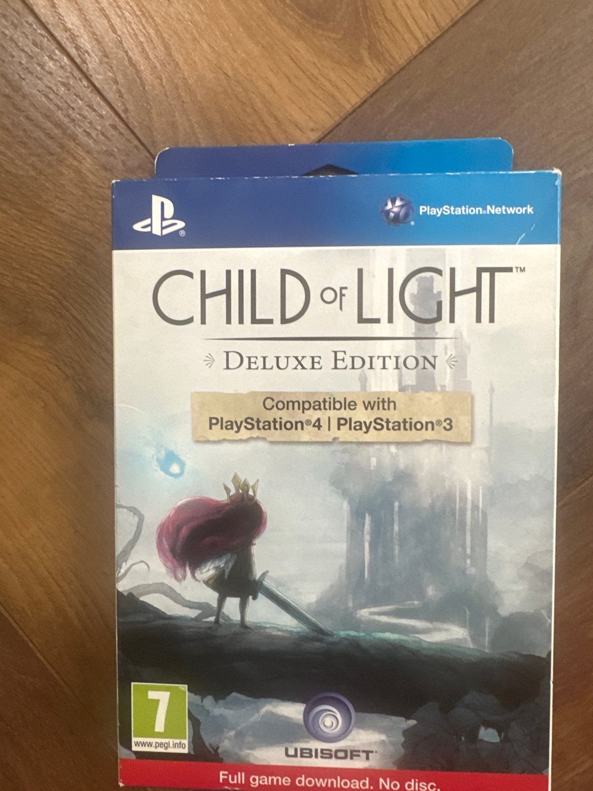 SChild of Light Deluxe Edition PS3/PS4 (digitale download), 1 speler, Ophalen of Verzenden, Zo goed als nieuw, Role Playing Game (Rpg)