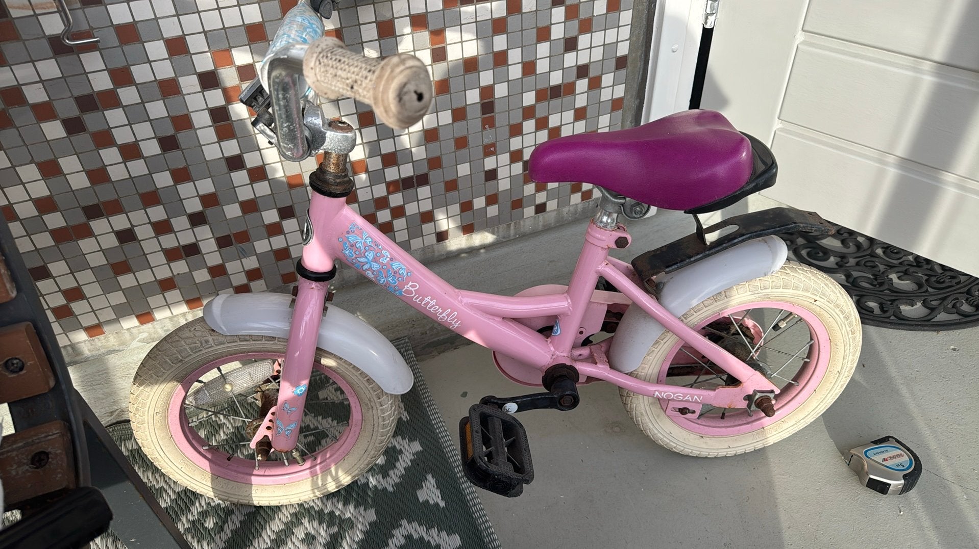 Nogan 12 inch meisjes fiets, Ophalen, Gebruikt, Minder dan 16 inch