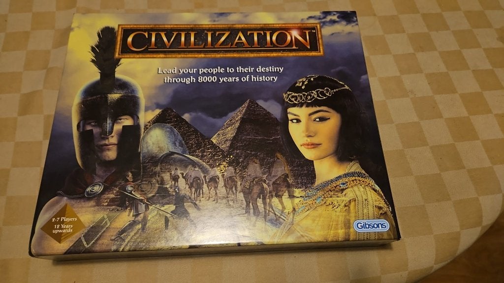 bordspel engelse versie Civilization van Gibson, Hobby en Vrije tijd, Een of twee spelers, Ophalen of Verzenden, Nieuw