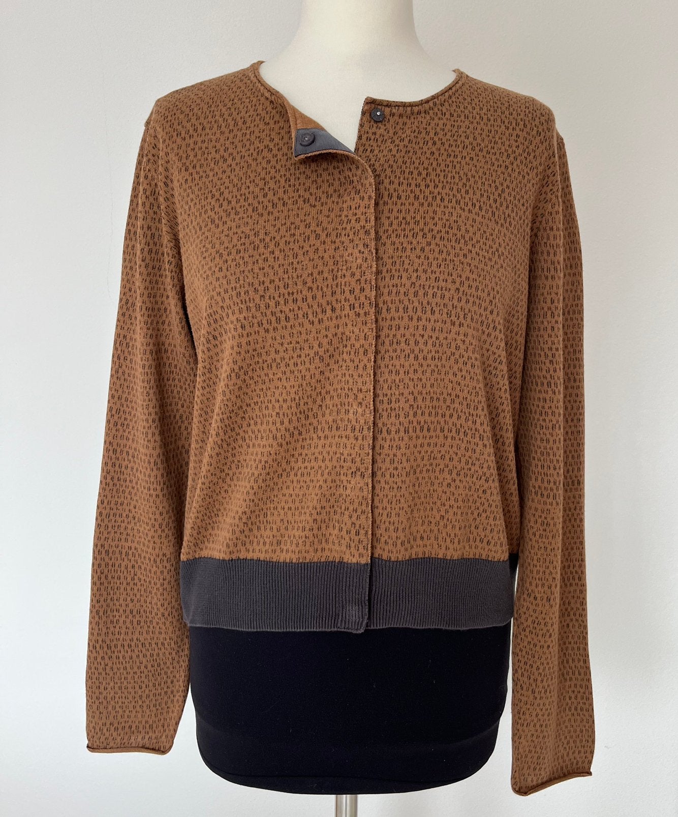 Noa Noa bruin katoenen vestje maat M/L, Kleding | Dames, Truien en Vesten, Ophalen of Verzenden, Zo goed als nieuw, Maat 38/40 (M)