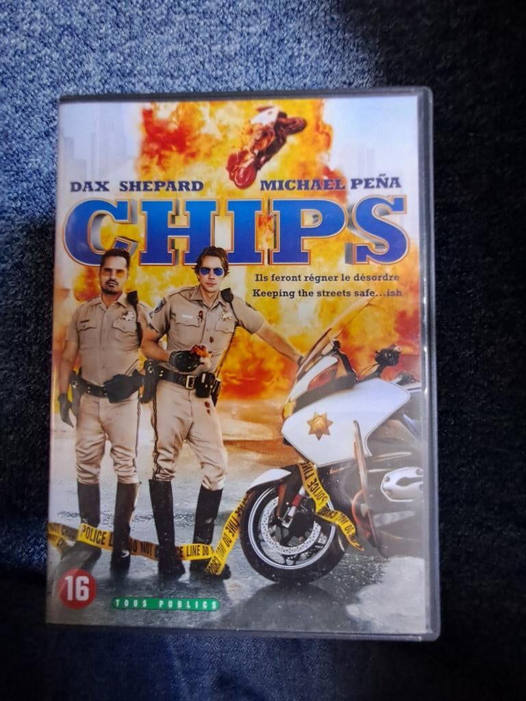 Chips (dvd), Cd's en Dvd's, Alle leeftijden, Ophalen of Verzenden, Zo goed als nieuw