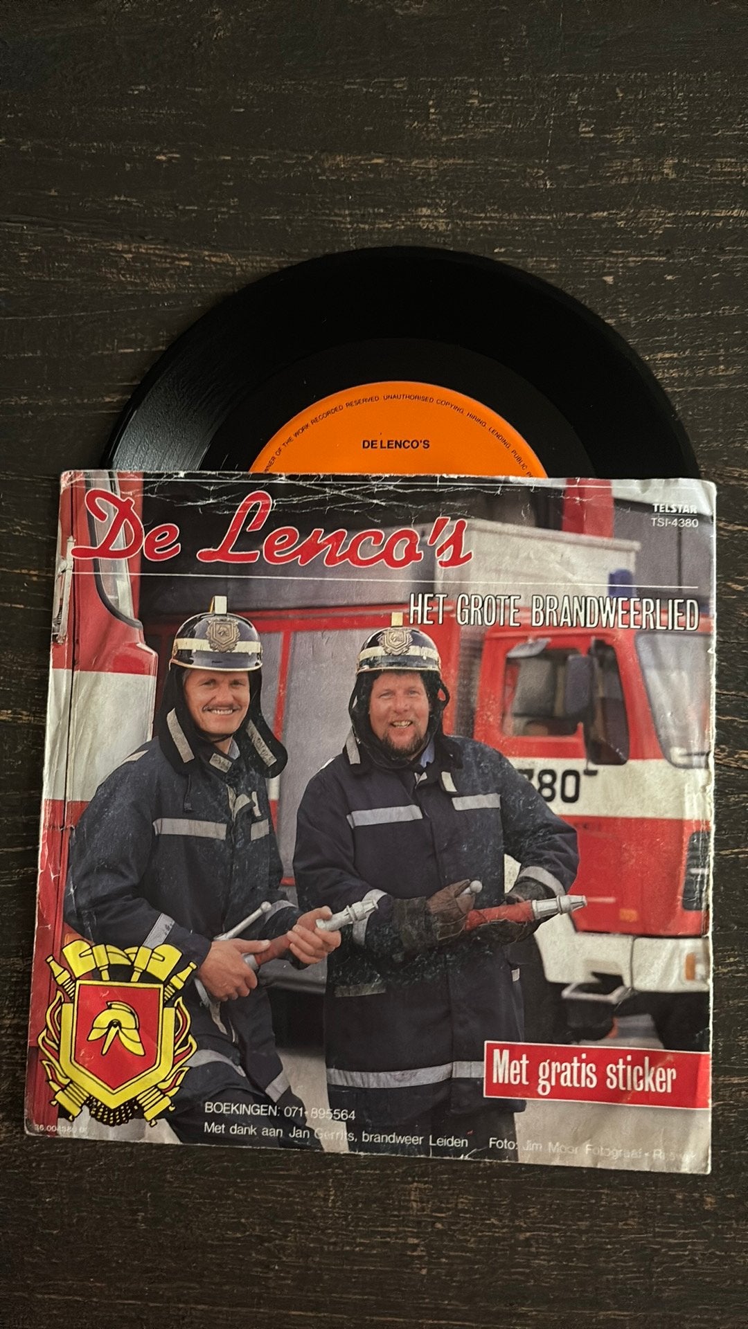 De Lenco’s - Het grote brandweerlied, Ophalen of Verzenden, Zo goed als nieuw, Nederlandstalig