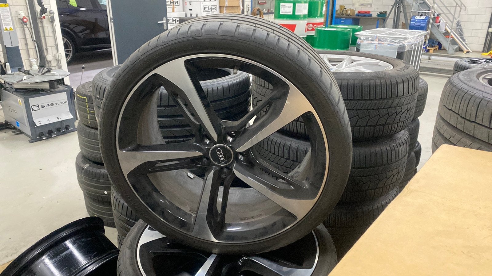 Zomerset Audi RS7 21 inch hankooks OEM Orgineel, Ophalen, Gebruikt, 275 mm, Banden en Velgen