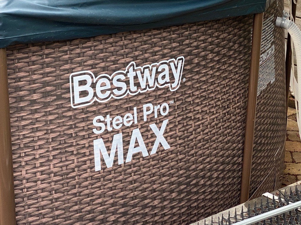 Bestway Steel Pro zwembad TE KOOP, Ophalen, 80 tot 120 cm, Rond, 300 cm of meer