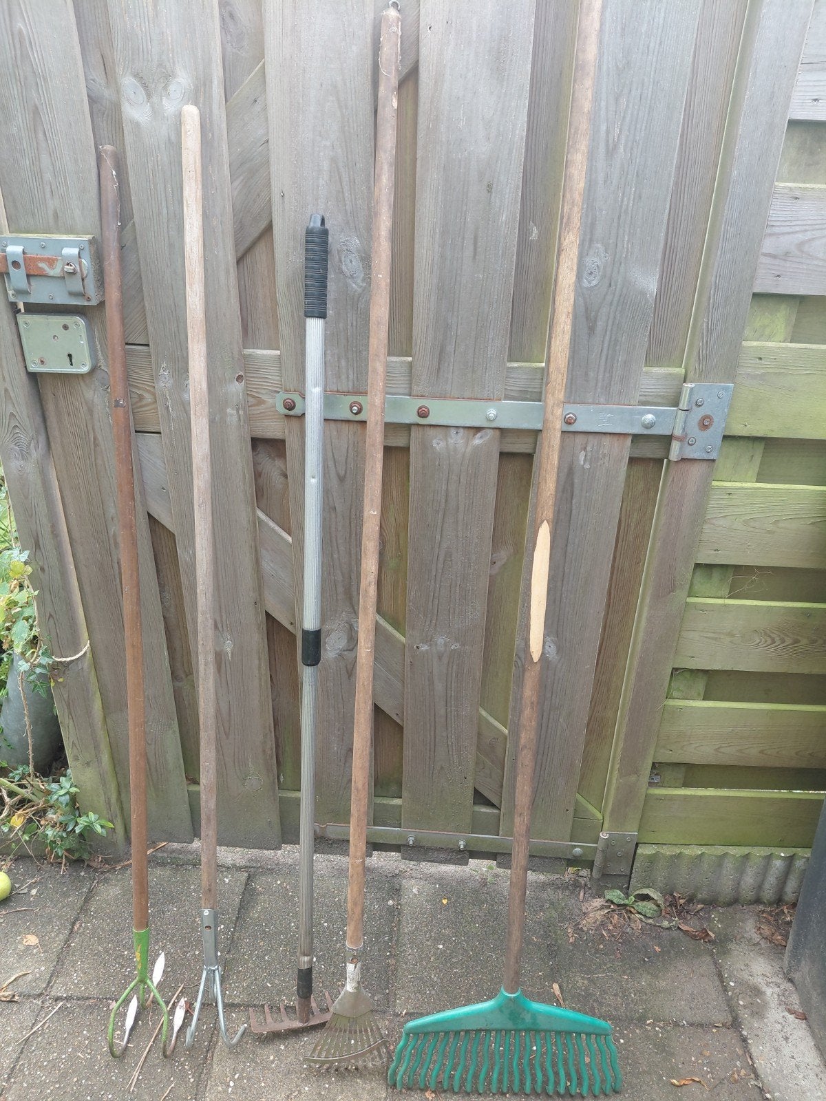 drietand hark bladhark, Tuin en Terras, Ophalen, Hark