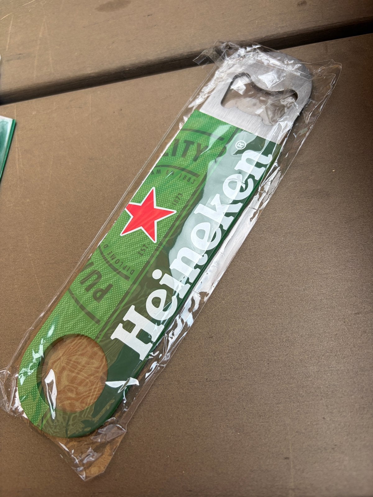 Heineken opener nieuw ongebruikt, Ophalen of Verzenden, Zo goed als nieuw, Flesopener, Heineken