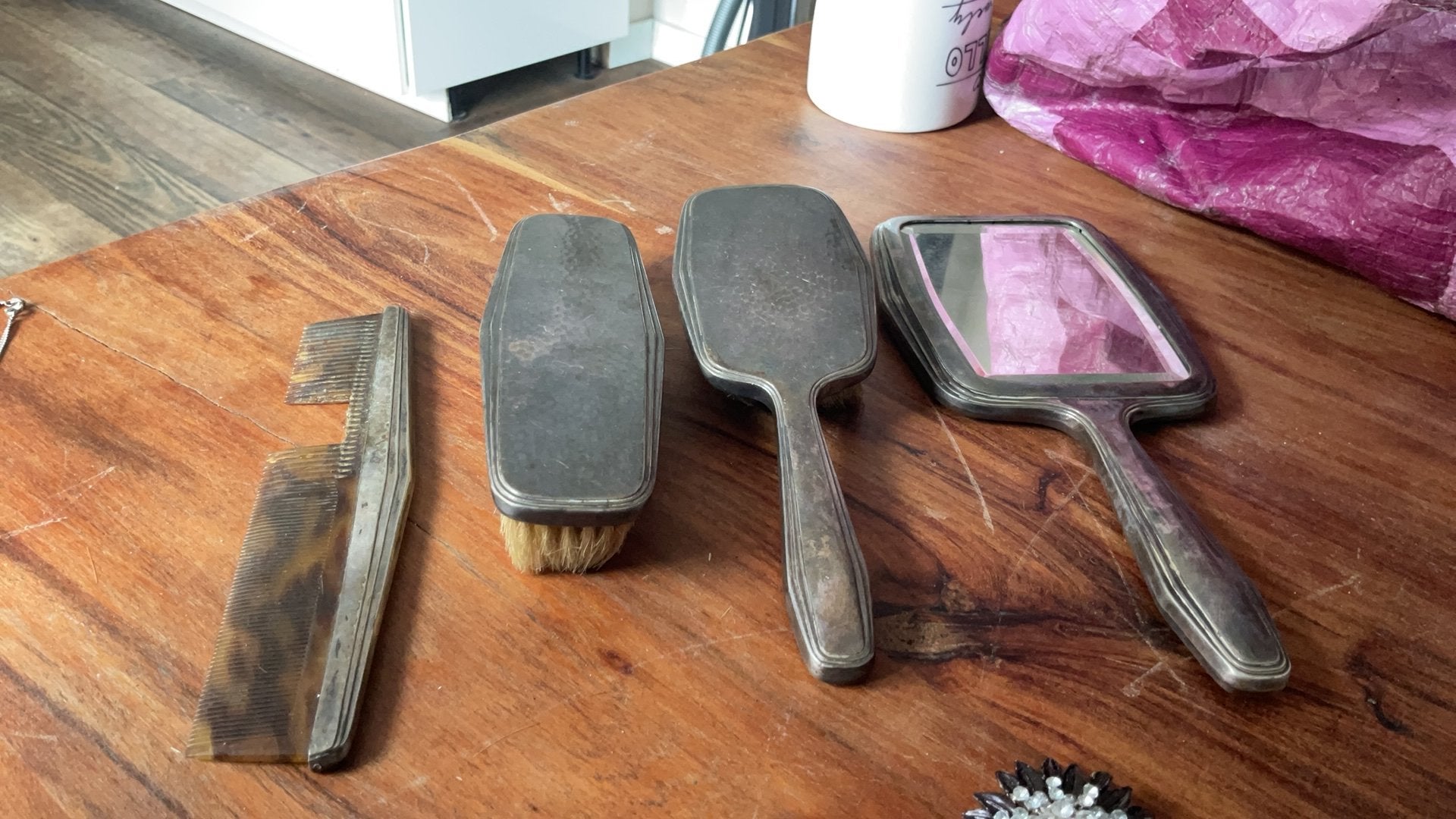 Vintage kapset 4 x delig, Ophalen