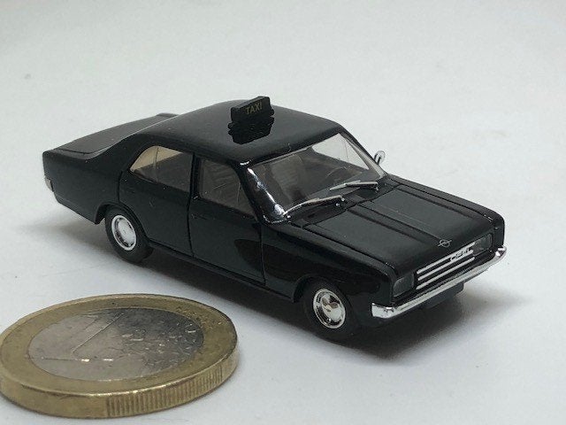 Opel Rekord C Zwart TAXI, Busch, Ophalen of Verzenden, Gebruikt, Auto, Overige merken