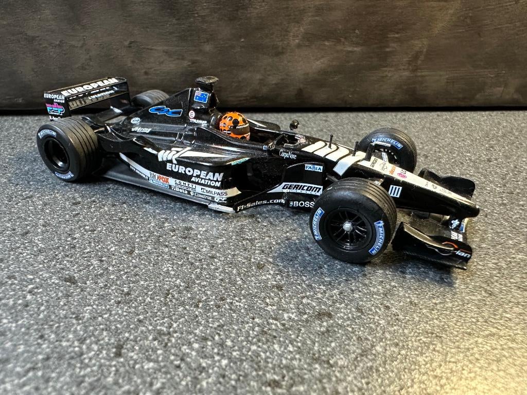 Christijan Albers Cap en Minardi 1:43 model, Hobby en Vrije tijd, Ophalen of Verzenden, Zo goed als nieuw, Auto, Overige merken