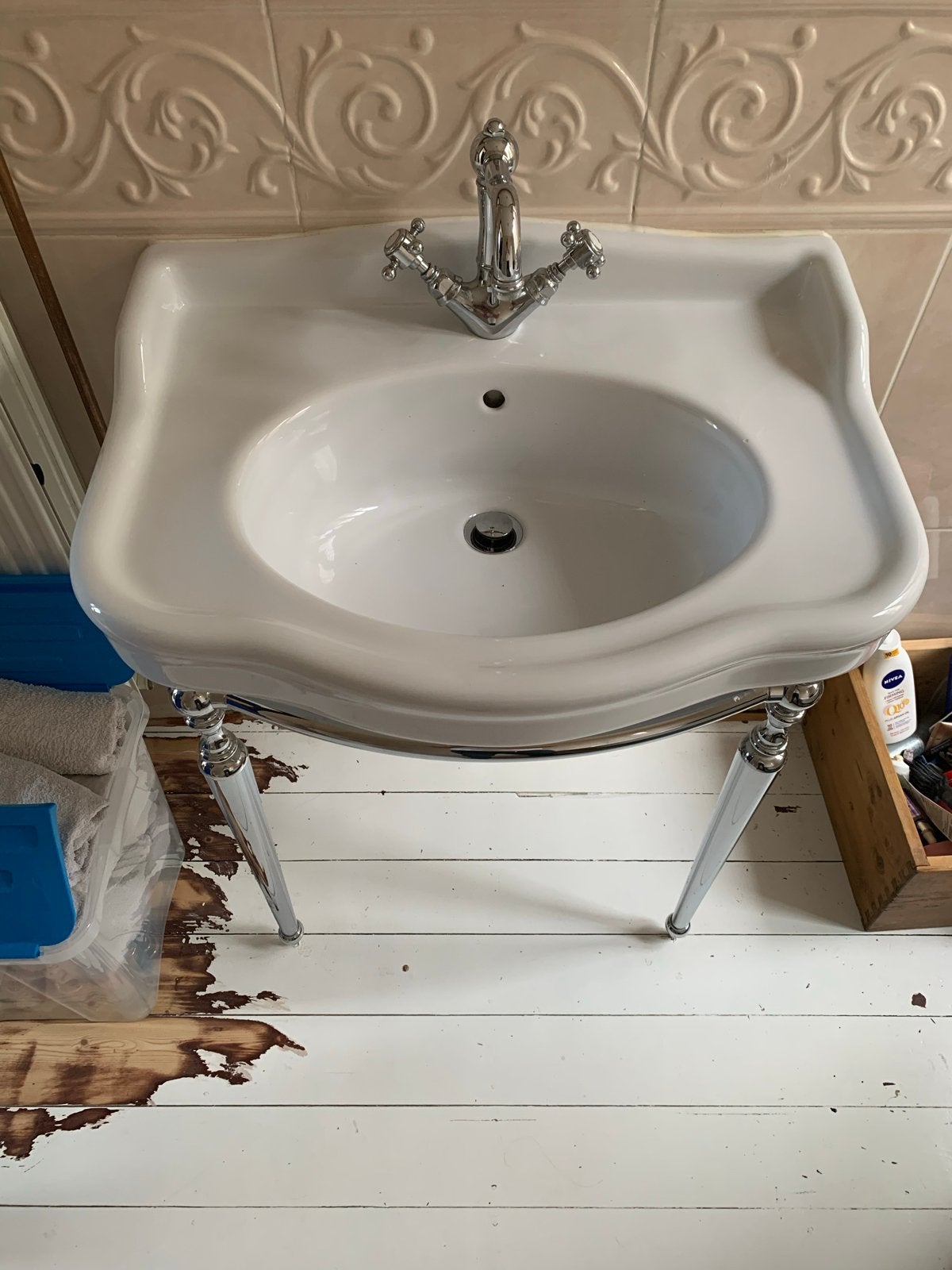 Zeer mooie lavabo modern, Ophalen of Verzenden, Zo goed als nieuw