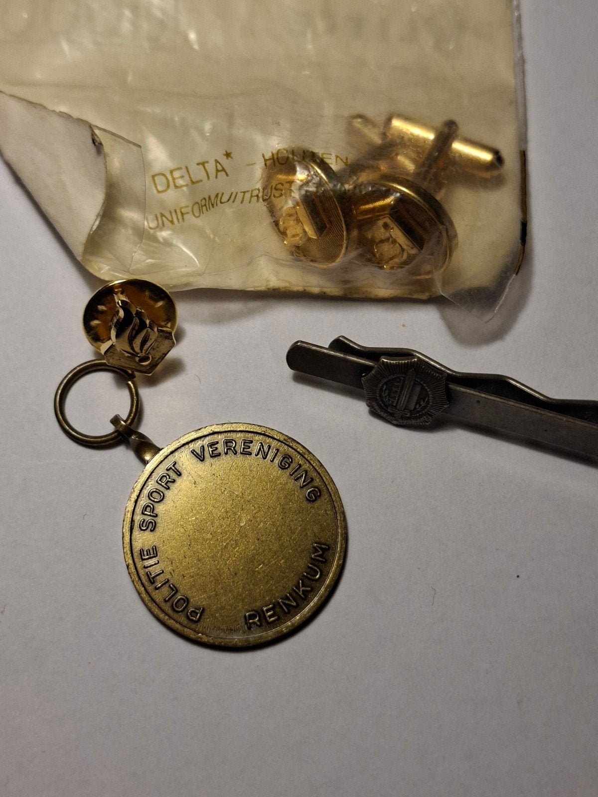 Lotje KLPD/GemPo items, Verzamelen, Militaria | Algemeen, Ophalen of Verzenden, Overige soorten, Nederland, Embleem of Badge